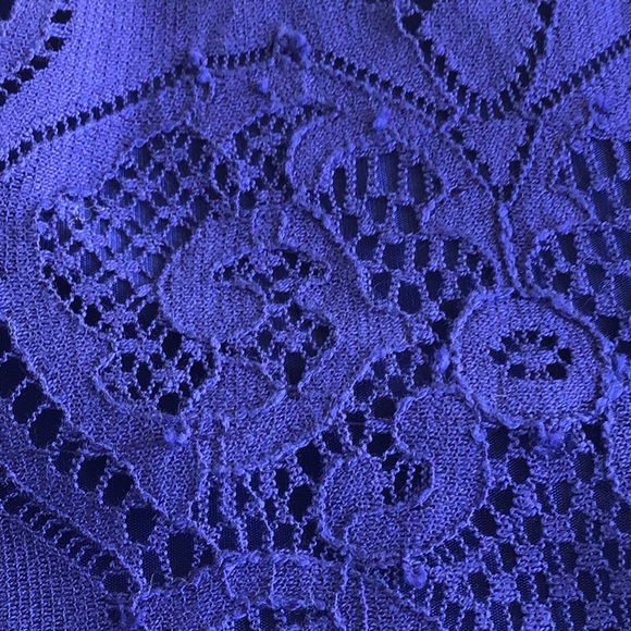 For Love & Lemons Midnight lace crop top skirt set - Picture 9 of 16